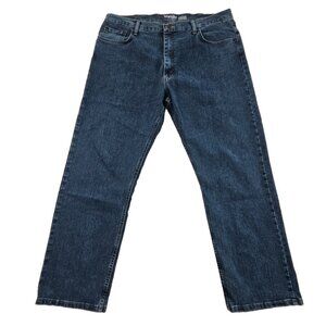 Wrangler Reserve Jeans Men's 40x30 Advanced Comfort EUC Relaxed Straight LEG LN